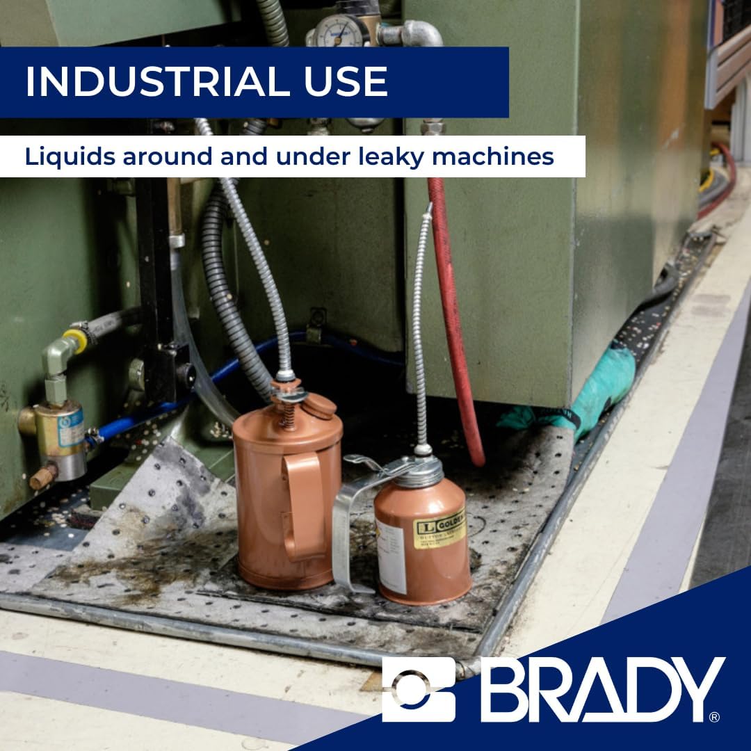 Absorbierende Folie für Allgemeine Zwecke, 400,00mm x 500,00mm, Grau, 200 Stück 400,00 mm x 500,00 m