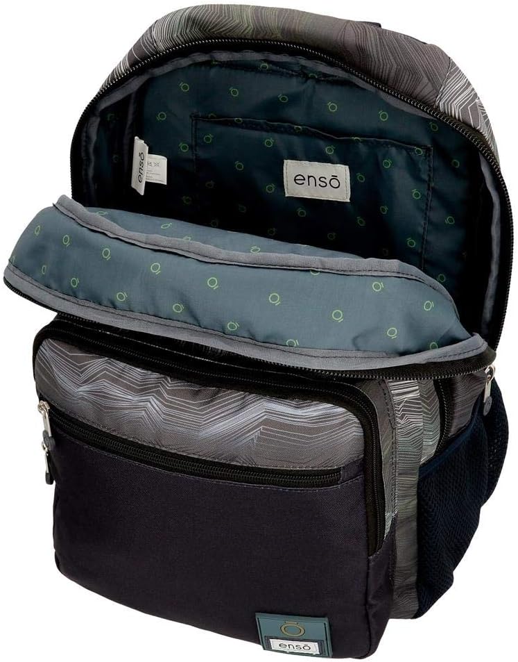 Enso Graffiti Doppelfach-Rucksack An Trolley anpassbar Mehrfarbig 32x44x17 cms Polyester 20.13L Adap