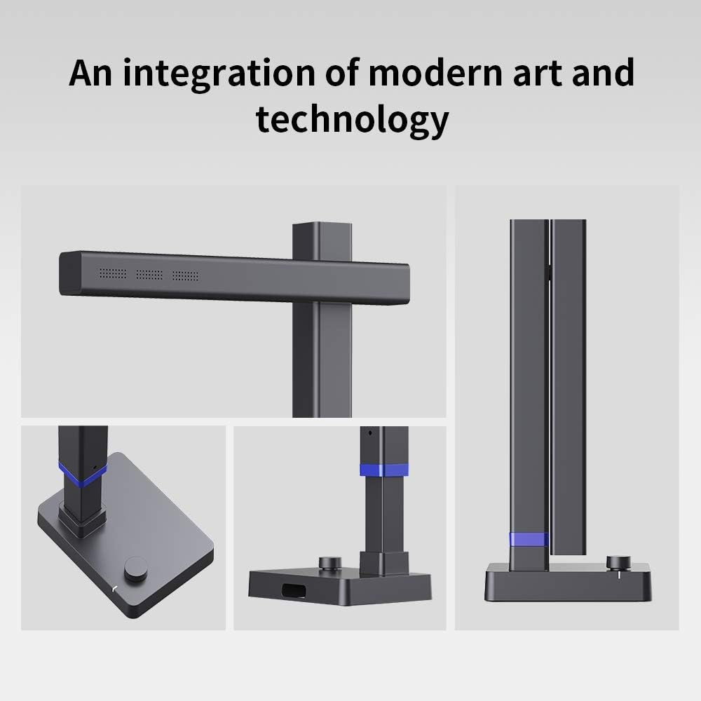 CZUR Shine 800 A3 Pro Dokumentenkamera, Tragbarer Dokumentenscanner mit Maximaler Grösse A3 Flachble