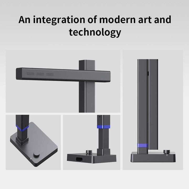 CZUR Shine 800 A3 Pro Dokumentenkamera, Tragbarer Dokumentenscanner mit Maximaler Grösse A3 Flachble