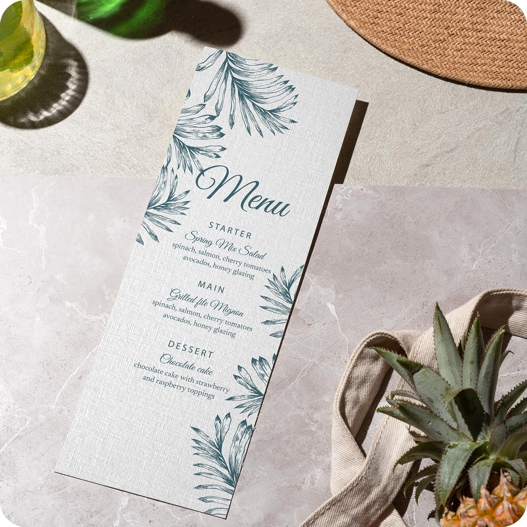 Netuno 50x Weiss Struktur-Papier leinen-geprägt DIN A3 297x 420 mm 246g Elfenbeinkarton Ultraweiss L