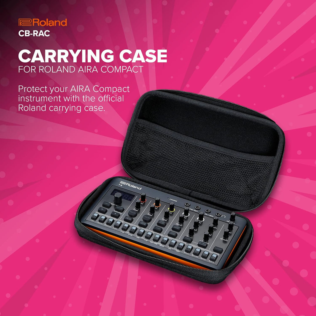 ROLAND CB-RAC AIRA Compact Transport-Tasche | Custom-Tasche zum Schutz deines E-4 Voice Tweaker, J-6