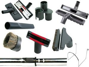 Variant Zentralstaubsauger Zubehör 32mm Kit 9 teilig - Bürsten mit Teleskopstange