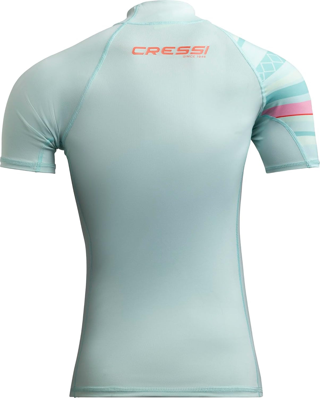 Cressi Shield Lady Rash Guard Short/SL - Protective Short Sleeve Rash Guard für SUP und Wassersport,