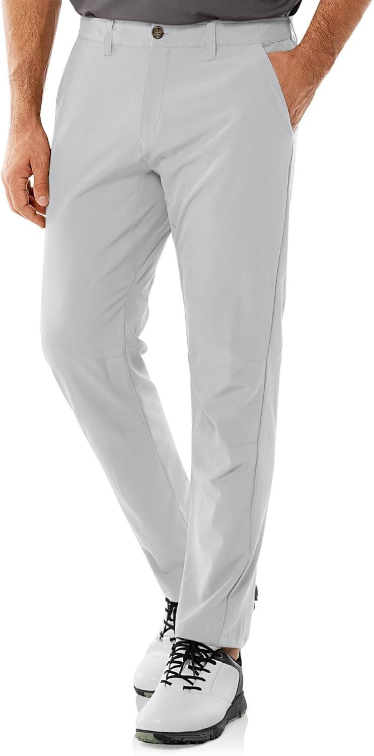 33,000ft Herren Golfhosen Atmungsaktive Stretch Hose für Männer Schnelltrockende Stretch Lange Golfh