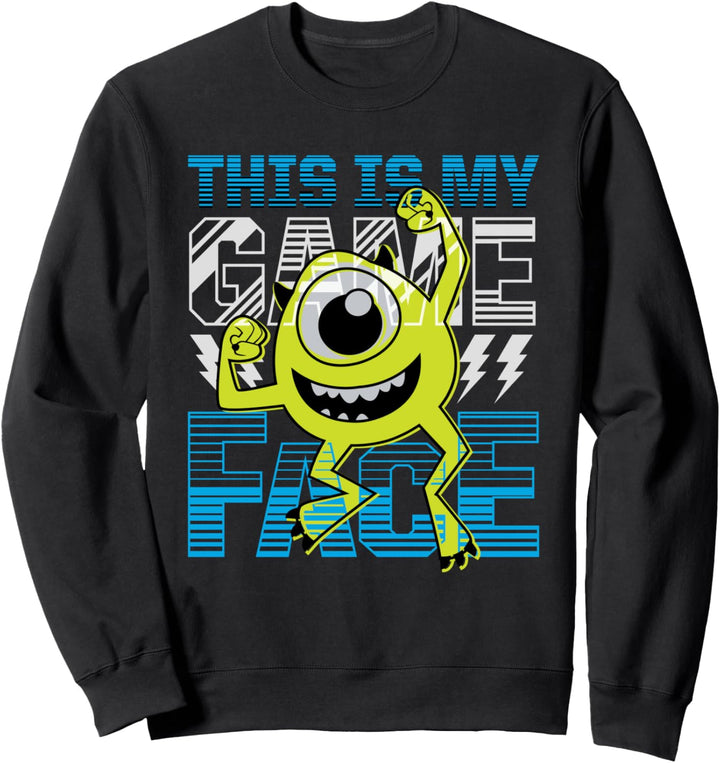 Disney PIXAR Monsters Inc. Mike Wazowski Game Face Sweatshirt