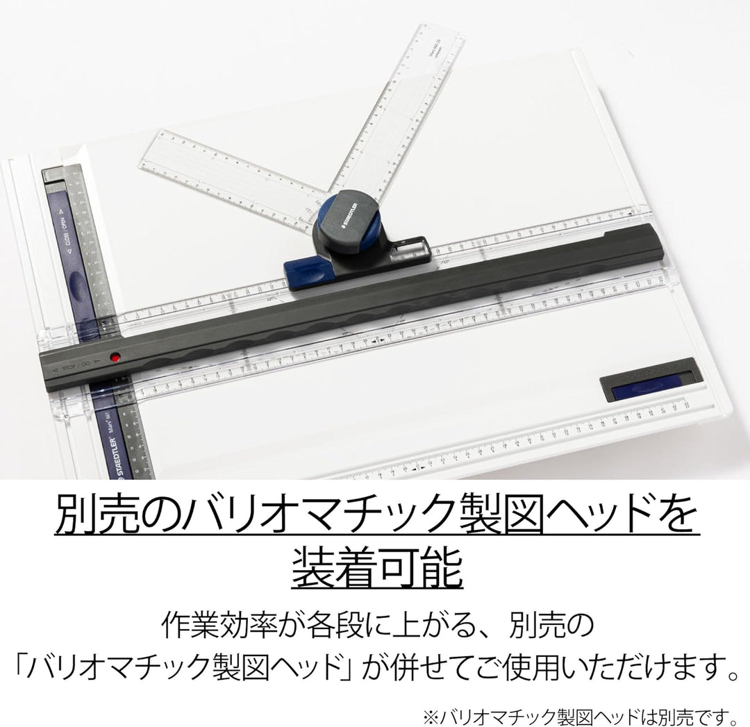Staedtler Zeichenplatte Mars, DIN A3, hohe Qualität Made in Germany, weiss, aus schlag- und bruchfes