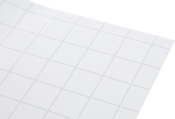 Nobo Tafel-Folien, Statisch Haftend, Trocken abwischbar und Abnehmbar, 800 x 600 mm, 25 Stück, Weiss