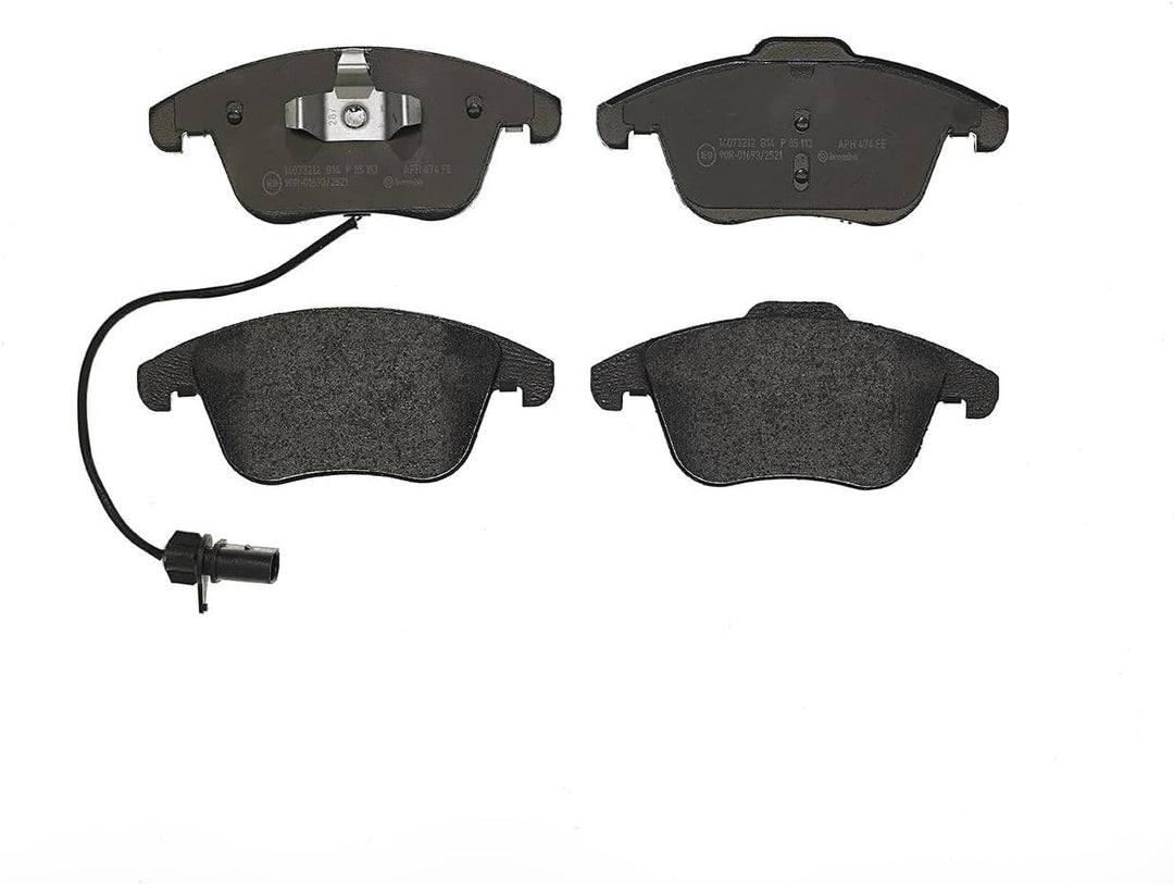 Brembo P 85 113 Bremsbelagsatz, Scheibenbremse - (4-teilig)