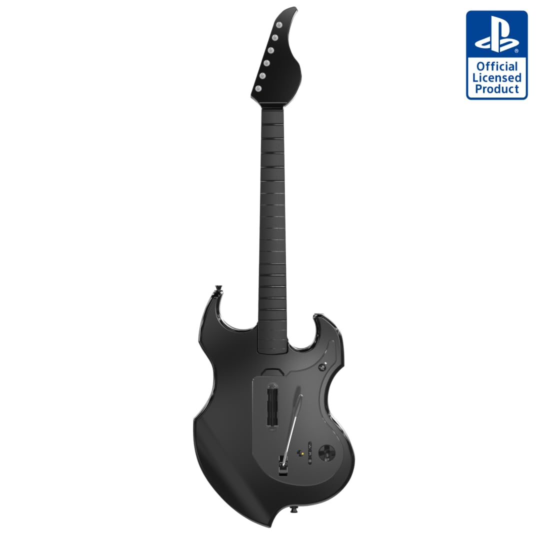 PDP RIFFMASTER Wireless Guitar Controller for PlayStation 5 and PlayStation 4, PS5/PS4, Rock Band 4,