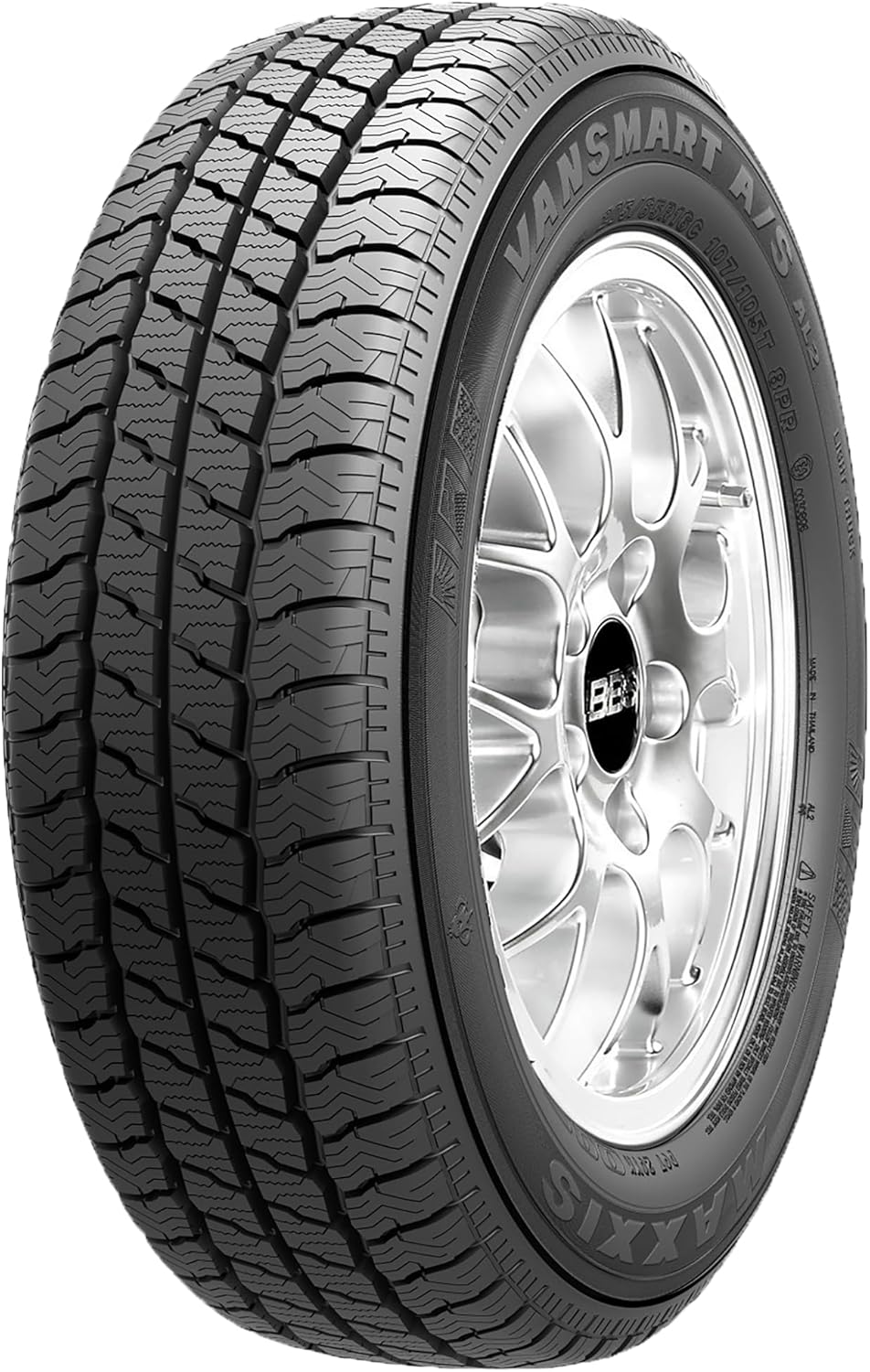 Maxxis Vansmart A/S M+S - 195/70R15 104R - Ganzjahresreifen