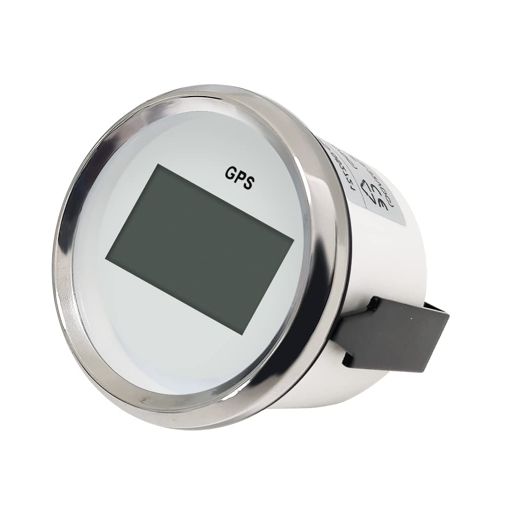 ELING Universal Digital GPS Tacho Messgerät ODO für Auto Motorrad LKW Yacht Gefäss 2 Zoll 9-32 V