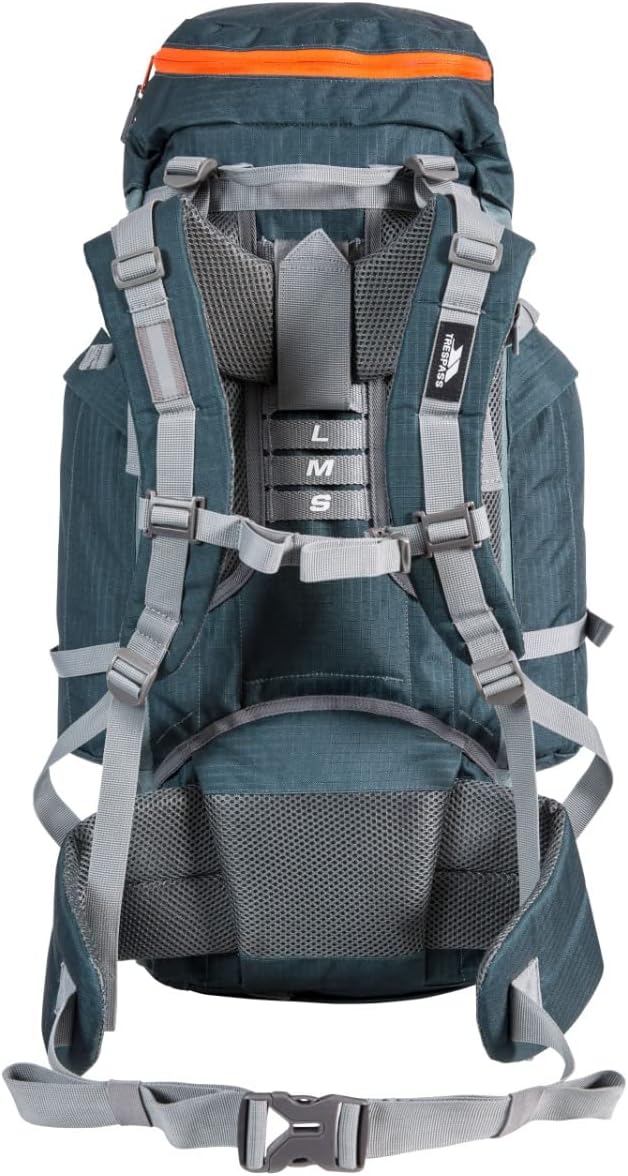 Trespass Unisex UTTP362_8 Campingrucksack, Modell Trek 66, Oliv, Einheitsgrösse, Oliva