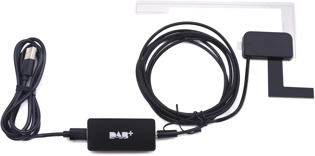 NVGOTEV Digital Audio Broadcast DAB DAB und Box Radio Receiver, Adapter mit Antenne für Android Syst