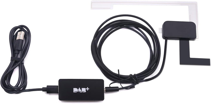 NVGOTEV Digital Audio Broadcast DAB DAB und Box Radio Receiver, Adapter mit Antenne für Android Syst