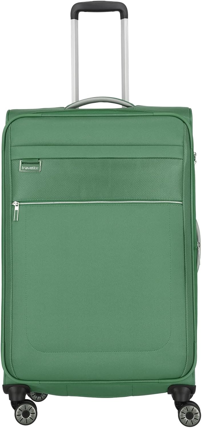 travelite MIIGO 4 W Trolley L, exp., Grün, grün, Talla única, Koffer