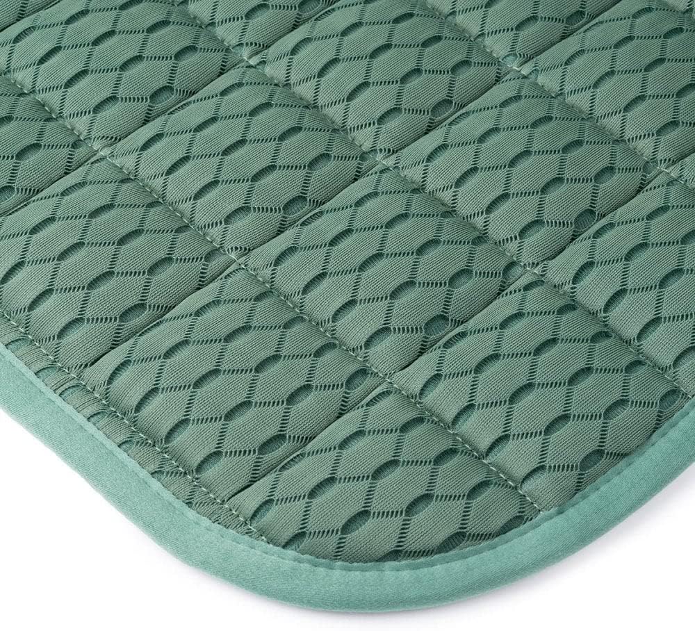 LeMieux Prosport Cotton Close Contact Square Schabracke L Sage Carbon Mesh Square, L Sage Carbon Mes