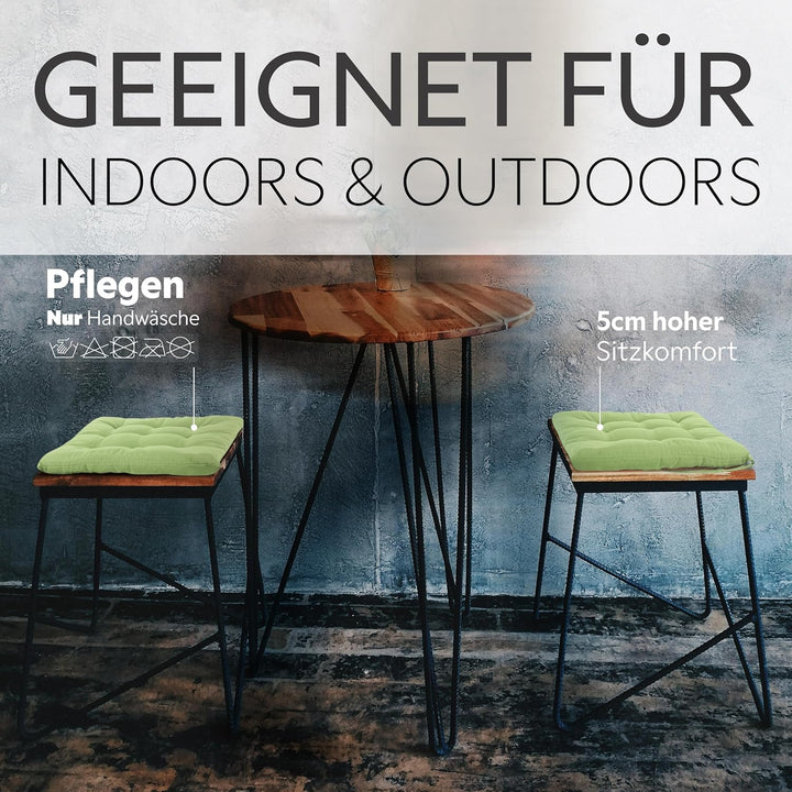 Brandsseller Sitzkissen Dekokissen Stuhlkissen Zierkissen Gartenkissen 9er Steppung - Grösse: ca. 40