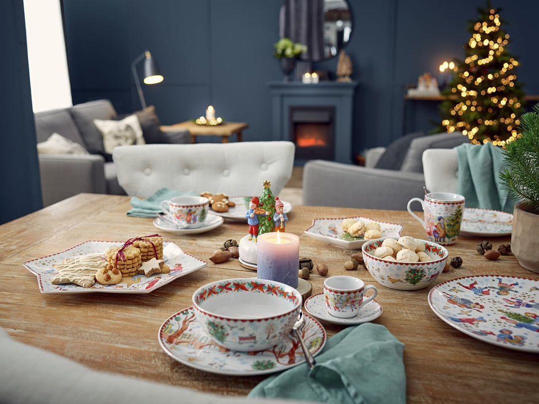 Hutschenreuther Sammelkollektion 23 Weihnachtsklänge Sternschale 24 cm