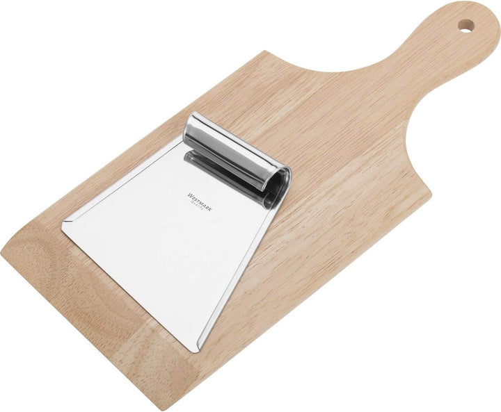 Westmark Spätzle-Set, Spätzle-Holzbrett und Edelstahlschaber für die traditionelle Zubereitung von S