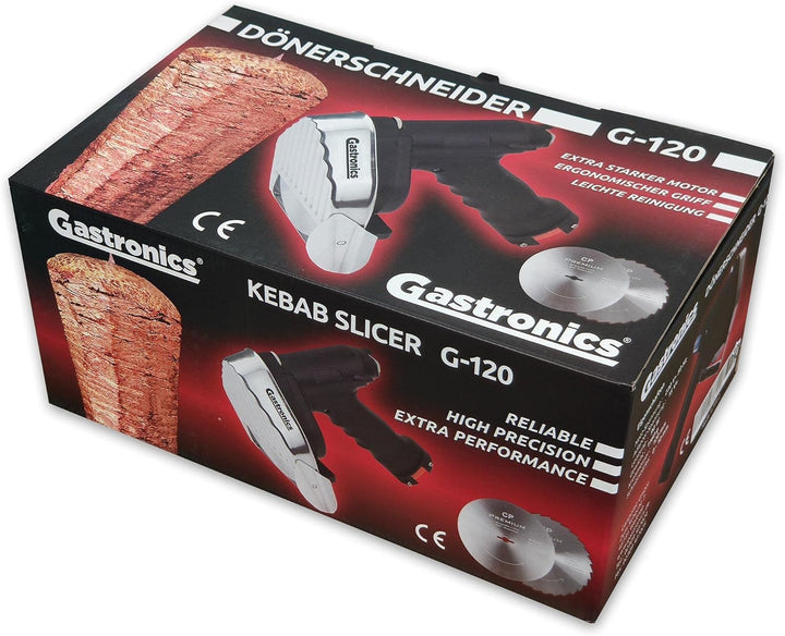Gastronics Dönerschneider G120 120 mm elektrisches Dönermesser Elektromesser