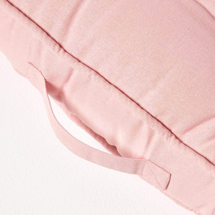 Homescapes Langes Sitzkissen rosa 100x48 cm, Dicke Sofa-Auflage gepolstert, Sitzauflage Sofa mit Bau