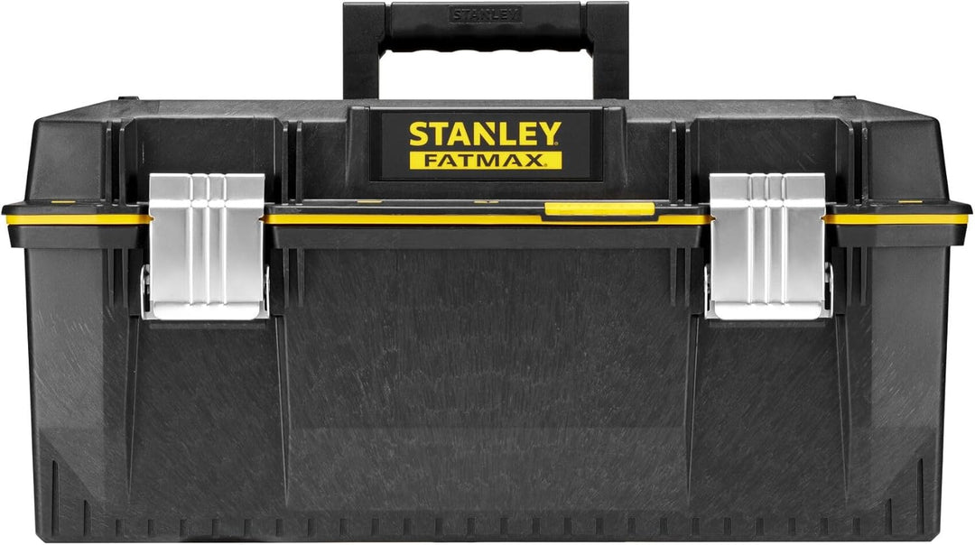 Stanley FatMax Werkzeugbox (58,4 x 30,5 x 26,7 cm, spritzwassergeschützer Koffer, robuste nicht-rost