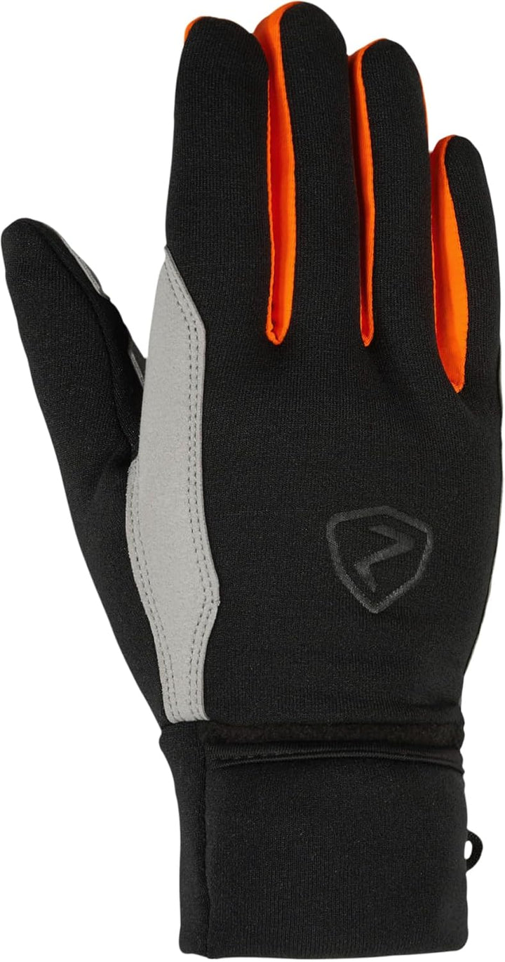 Ziener Herren Gazal Touch Ski-Tour/Outdoor/Bergsport Handschuhe | Winddicht, atmungsaktiv Polartec 6