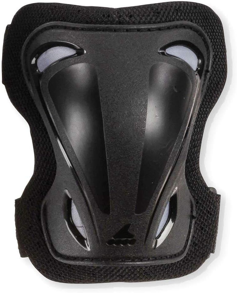 Rollerblade Unisex – Erwachsene Skate Gear Ellenbogenschützer XL Schwarz, XL Schwarz