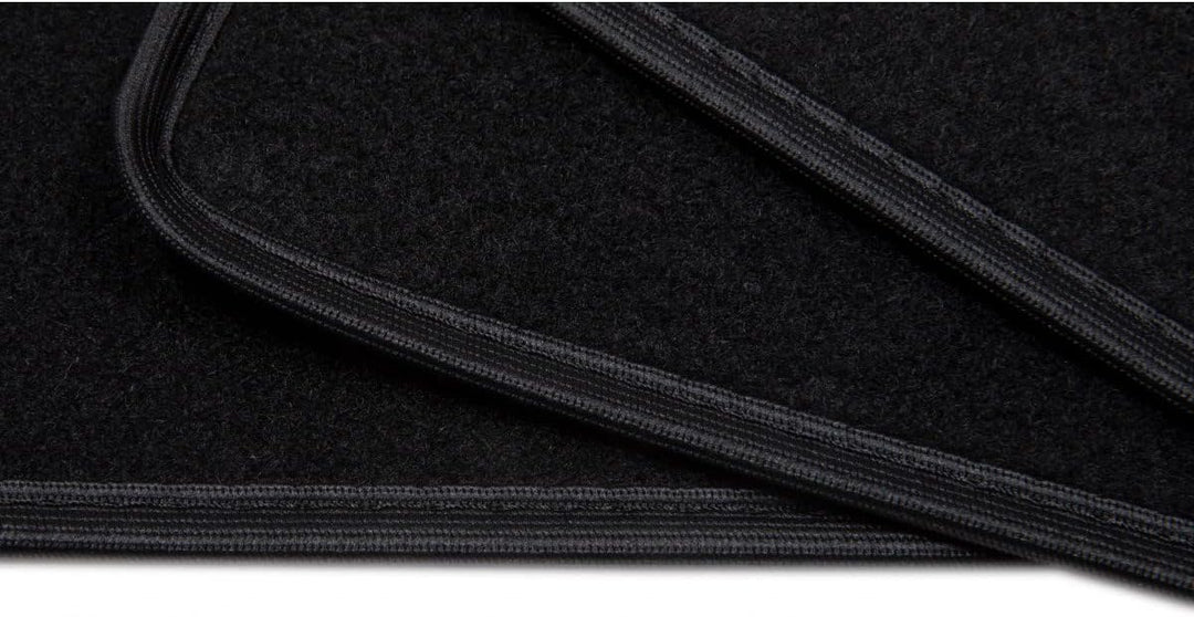 DBS - Autofussmatten - massgeschneidert für Clio 4 - mit Befestigungsclips - Antirutschmatten - 4 St