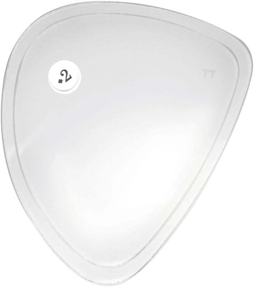 Cressi Big Eyes Evo-Quantum Opt. Lens - Mask Lenses, Transparent, Unisex Adult + 2.00 Right, + 2.00