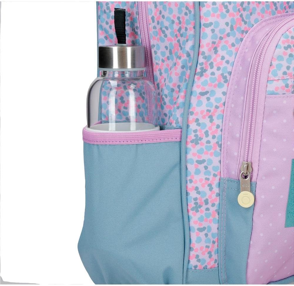 Enso Süsses Mädchen Schulrucksack für Laptop 15.6" Lila 32x42x14 cm Polyester 18.82L Mochila Escolar
