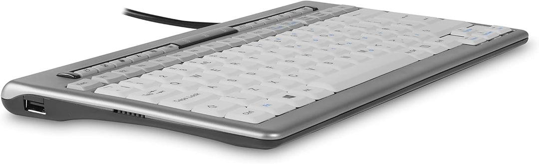 BakkerElkhuizen S-Board 840 Compact Keyboard - Kompakte Tastatur - Computer Tastatur - USB Anschluss