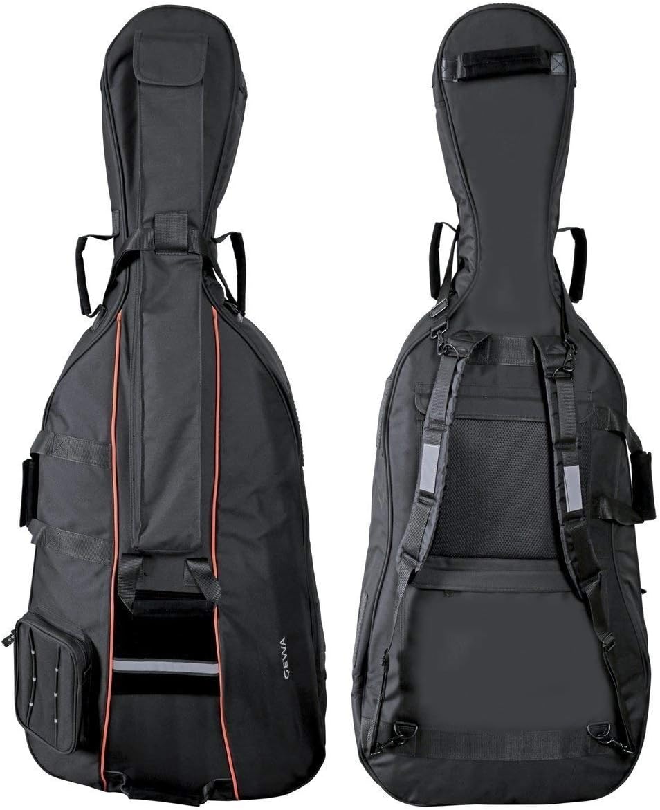 GEWA Cello Gig-Bag Premium 1/4, Cello Tasche (10 mm Tricot-Innenpolsterung,reissfest und wasserabwei
