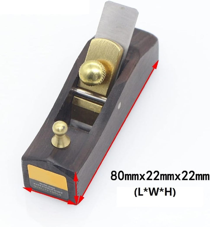 MASUNN DIY Mini Hand Flugzeuge Zimmerei Tischler Ebony Tischlerei Holzwerkzeuge -A, A