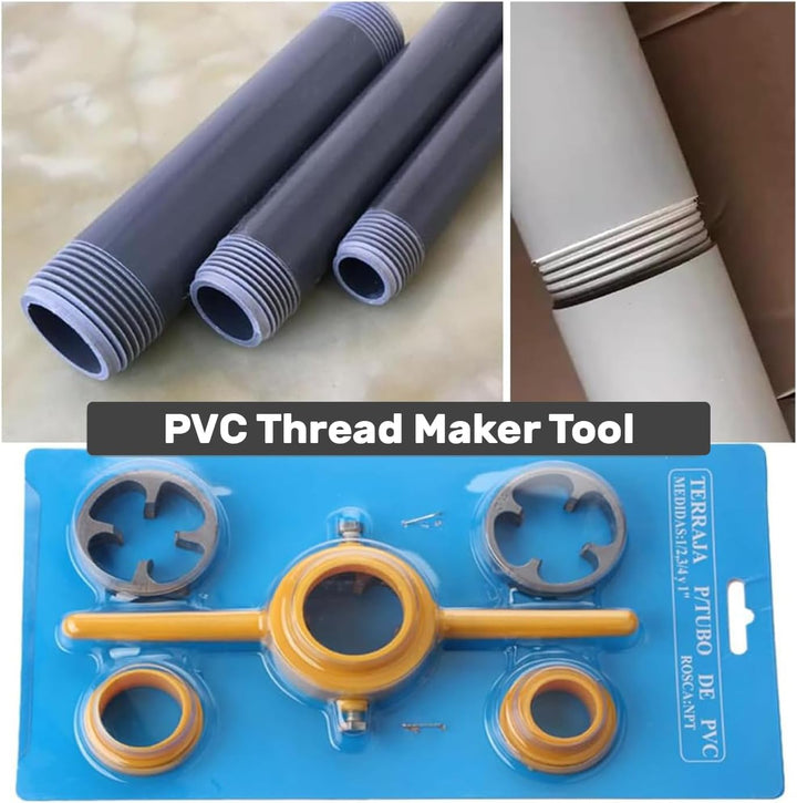 1/2 Zoll Schneideisen, Gewindeschneider für 1/2 Zoll, PVC Drahtmacherwerkzeuge, 3/4 Zoll und 1 Zoll,
