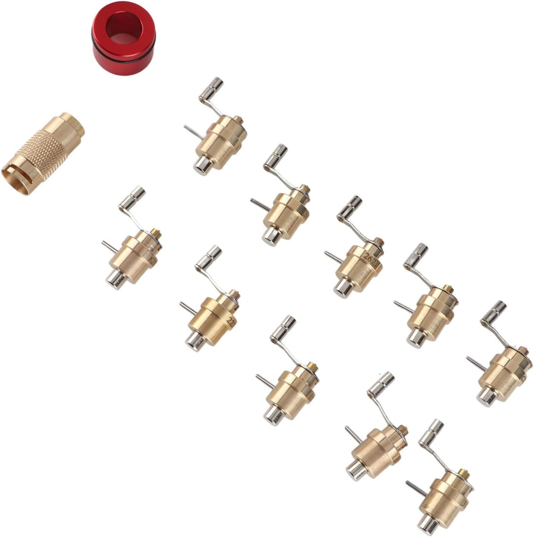 Uhren Hauptfederaufzug, Uhrenbeweger, Hauptfeder Aufzug Set Messing Uhrenreparaturwerkzeug, Armbandu