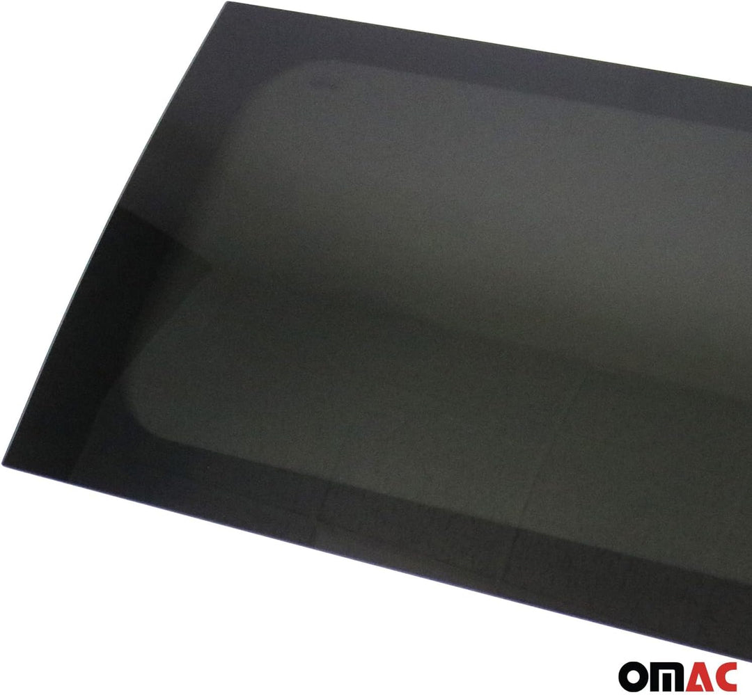 Seitenfenster Auto Fenster kompatibel mit Opel Vivaro 2001-2014 Schiebetür Links L2 | Auto Schwarz D