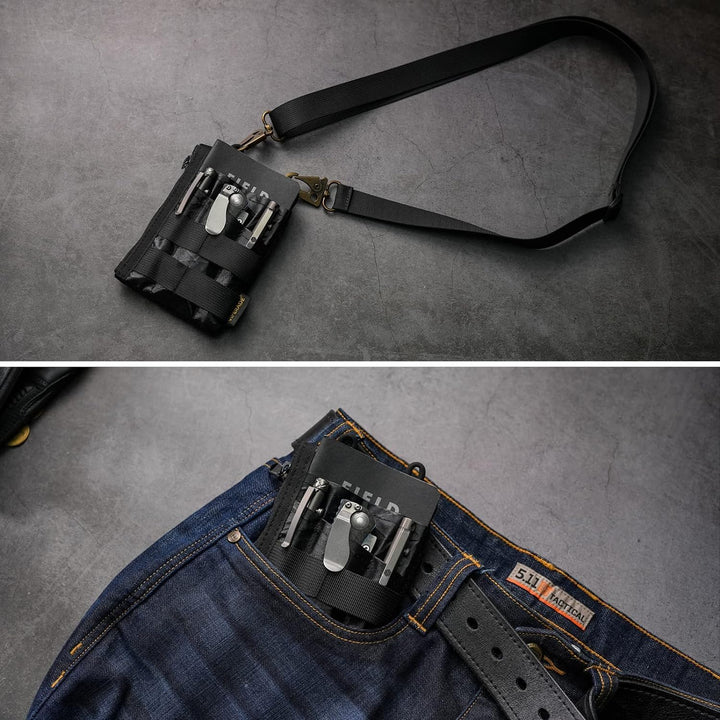 VIPERADE VE16 EDC Pouch Klein EDC Organizer Werkzeugtasche mit 7 Taschen,EDC Organizer Tasche für He