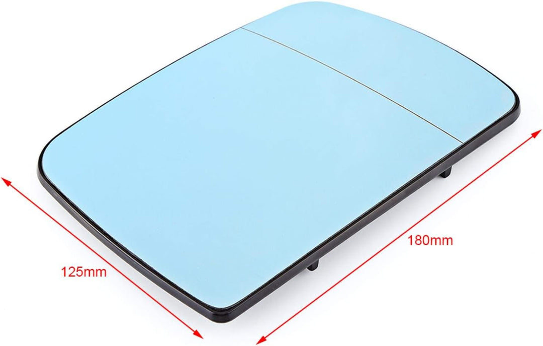 Türaussenspiegelglas, Fahrerseite Spiegelglas Ersatz Auto Proof Blind Links & Rechts Türflügel Rücks