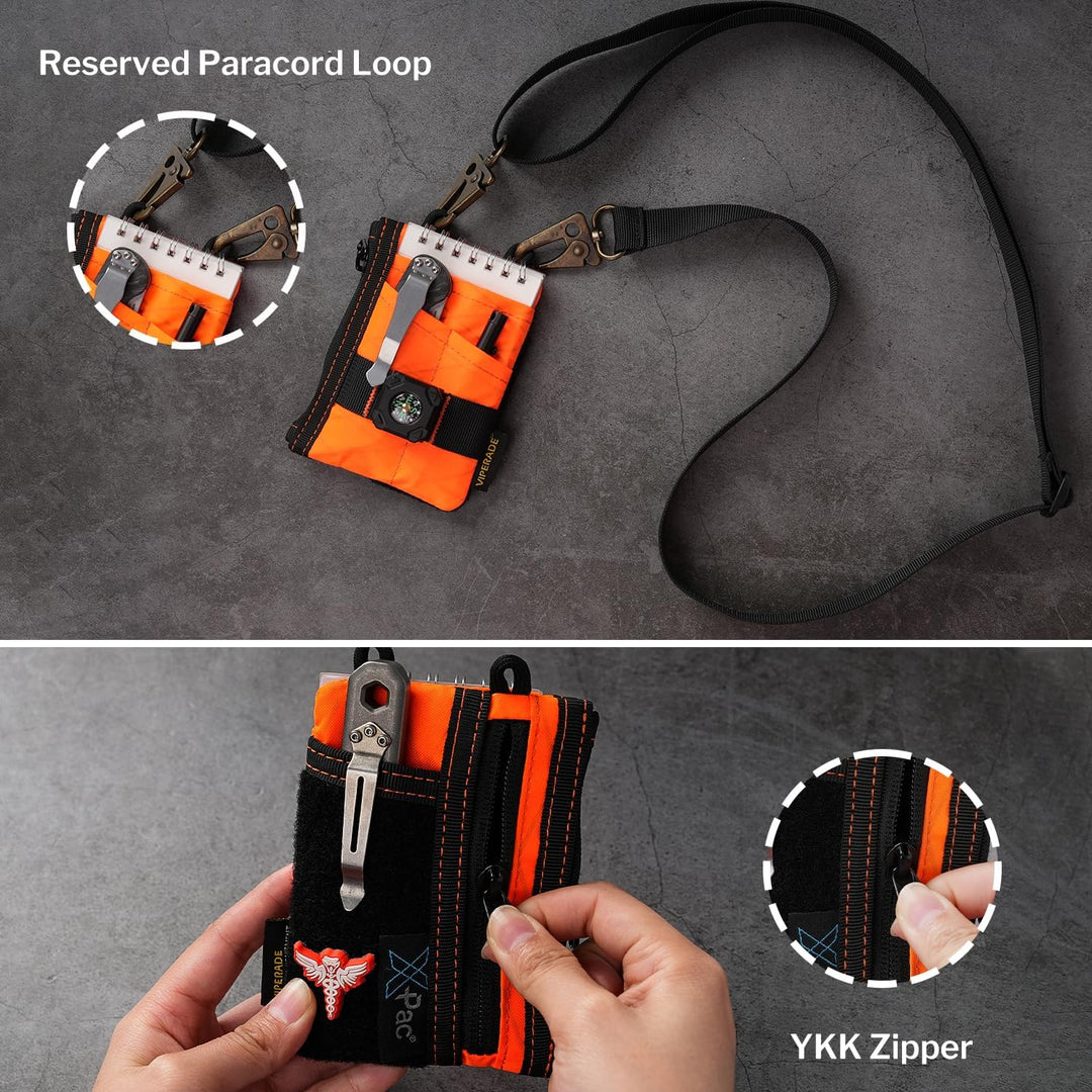VIPERADE VE18-S Klein EDC Tasche Mini EDC Pocket Pouch Tool Organizer,Klein EDC Organizer Werkzeugta