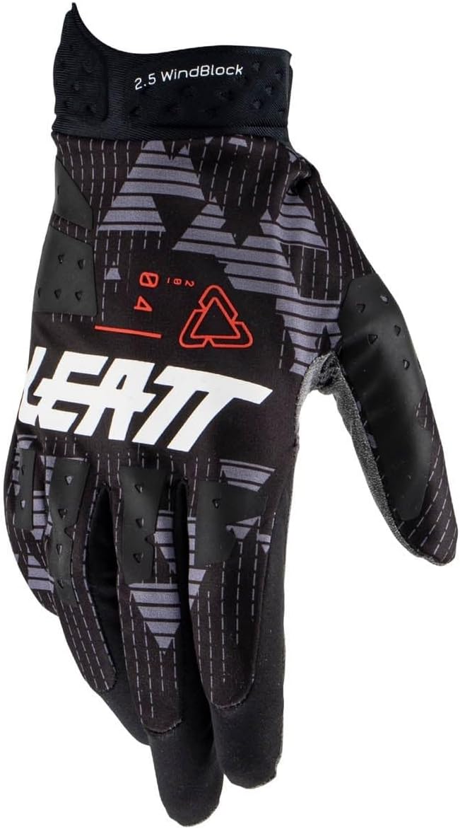 Leatt 2.5 Windblock Motocross Handschuhe Schwarz S, Schwarz S