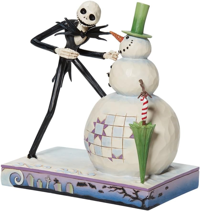 Enesco Nightmare Before Christmas Figur – A Snowy Discovery 6013056