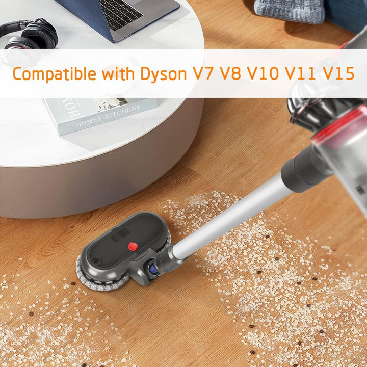 DrRobor Wischaufsatz für Dyson V11 V10 V15 V8 V7 Staubsauger, Wischmopp Aufsatz für Dyson mit Wasser