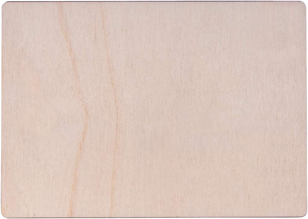Rayher Hobby Rayher Hobby Rayher Holz Postkarte, 14,8x10,5x0,3cm, 26 Stück, FSC 100% Postkarten aus