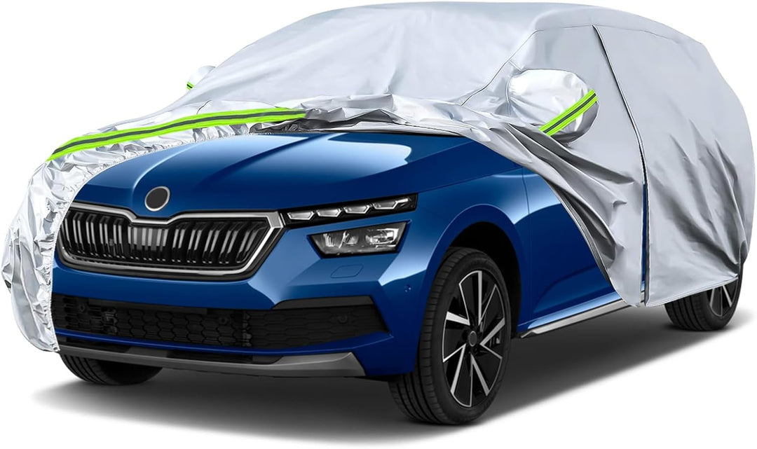 Autoschutzhülle Auto Abdeckung Geeignet für Skoda Kamiq 2019-2023, Autoabdeckung Auto Abdeckplane mi