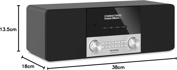 TechniSat CABLESTAR 400 - Stereoradio für unverschlüsselte Digitale Radioprogramme via Kabel (incl.