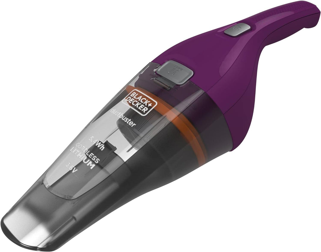 Black+Decker Akku-Handstaubsauger Dustbuster (3.6V Lithium, Handsauger beutellos + kabellos, breite
