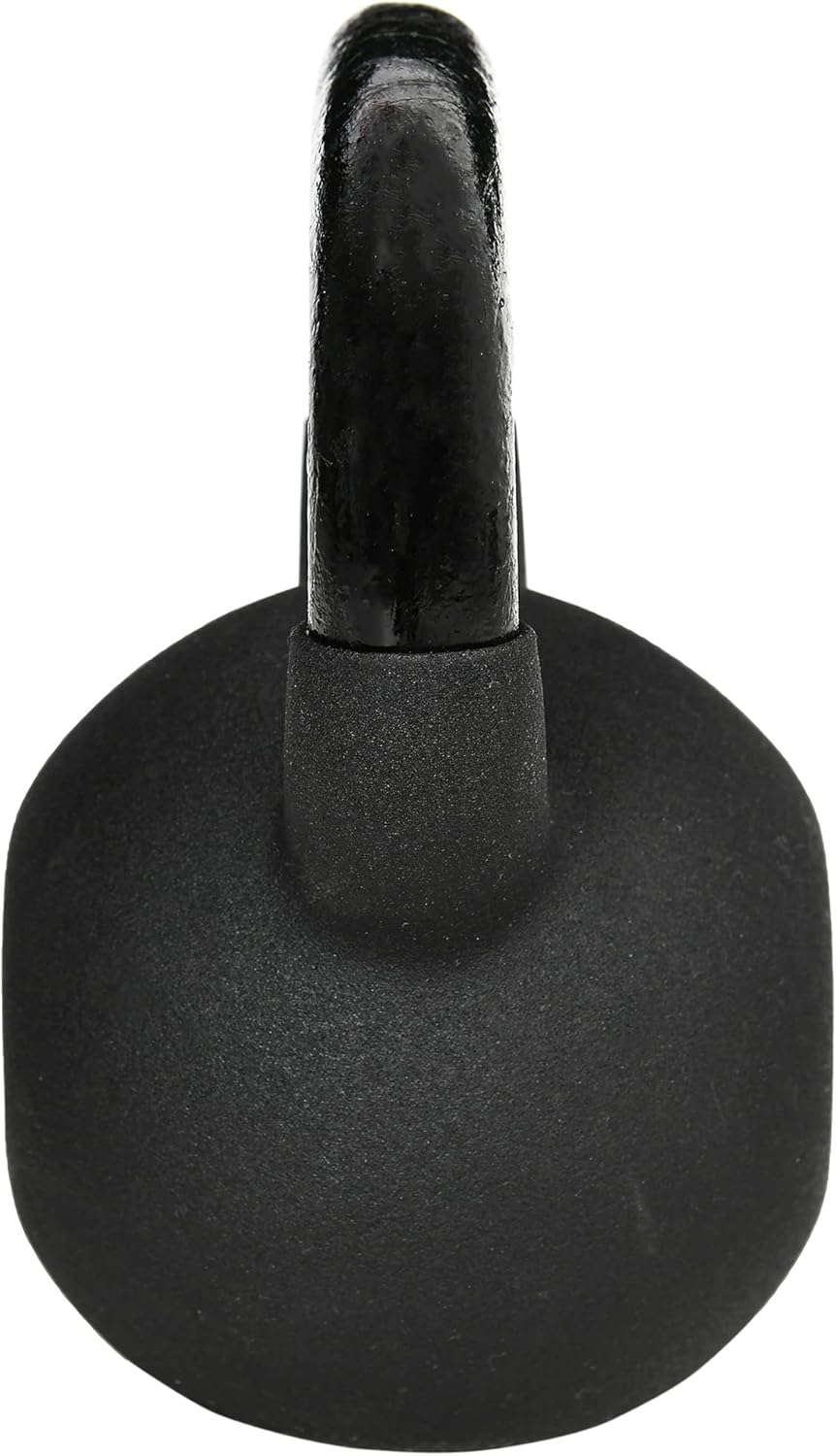 HOMCOM 10 KG Kettlebell Kugelhantel aus Gusseisen mit Neoprenbeschichtung Bodenschonende Schwunghant