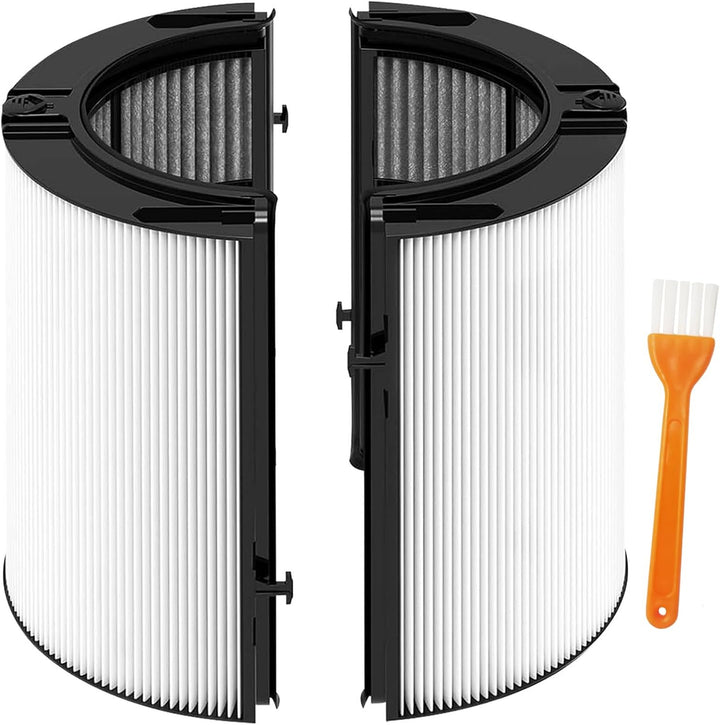 2-in-1 Luftreiniger HEPA Ersatzfilter Kompatibel mit Dyson TP06 TP7A TP09 TP10 HP07 TP07 HP09 HP10 P